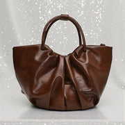 Women'S Pu Leather Solid Color Basic Classic Style Streetwear Zipper Handbag Crossbody Bag