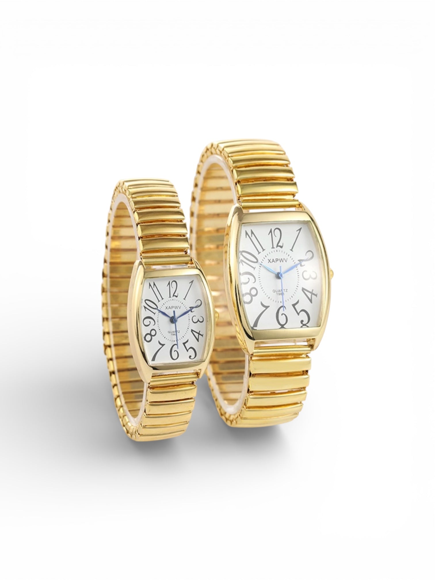 Big Digital Brand Couple Watch Quartz