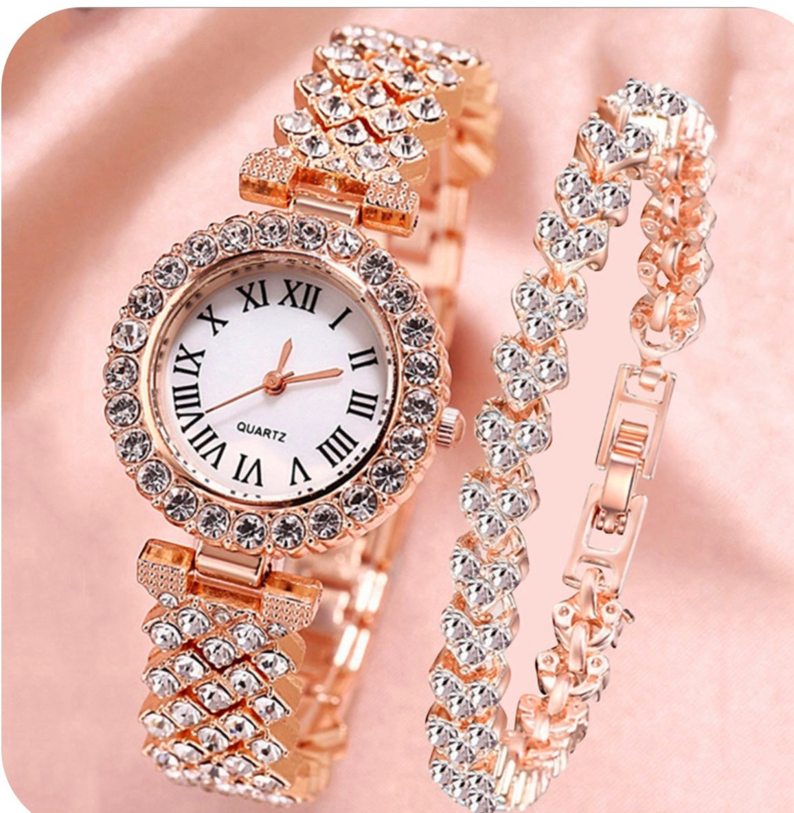 Casual Round Jewelry Buckle Quartz Women'S Watches
