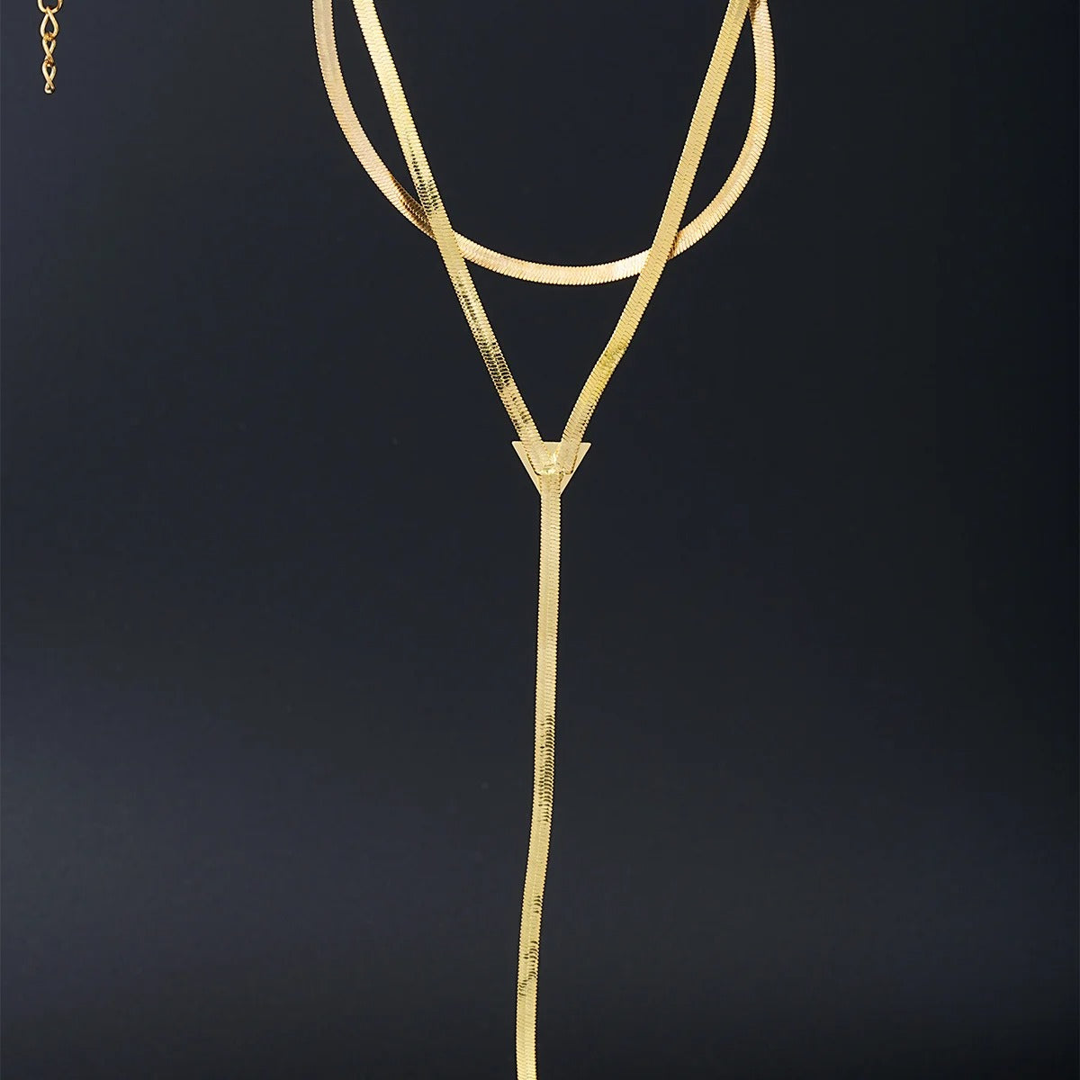 Golden Chic Y-Lariat Necklace