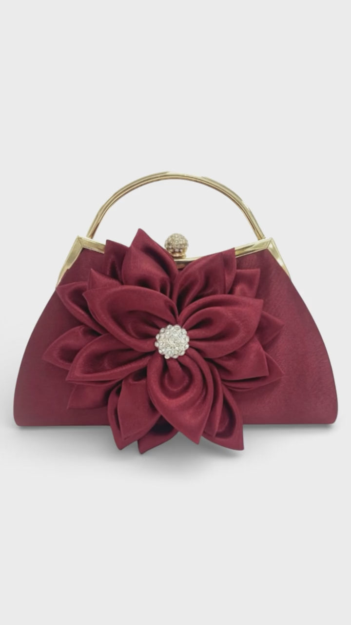 Load video: Gorgeous Solid Color Oval Evening Bags